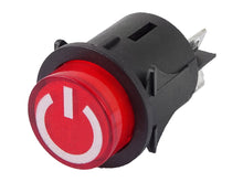 Vypínač on/off pro dětské elektrické auto – 4 piny 28mm