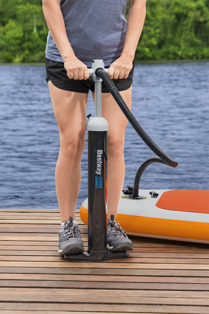 Vysokotlaká ruční pumpa s manometrem – 5 adaptéry | Bestway