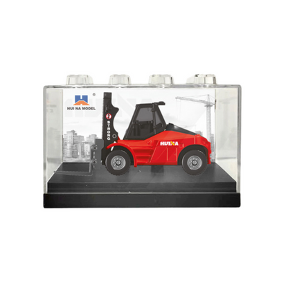 Vysokozdvižný vozík kovový model 1:80 – Huina červený