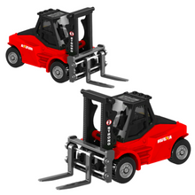 Vysokozdvižný vozík kovový model 1:80 – Huina červený