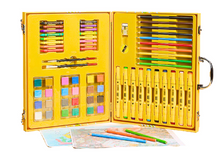 Výtvarná sada v kufříku Žlutá kačka 84 prvků pro děti od 3 let