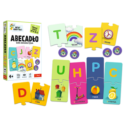 Vzdělávací abeceda puzzle – pro předškoláky | Trefl