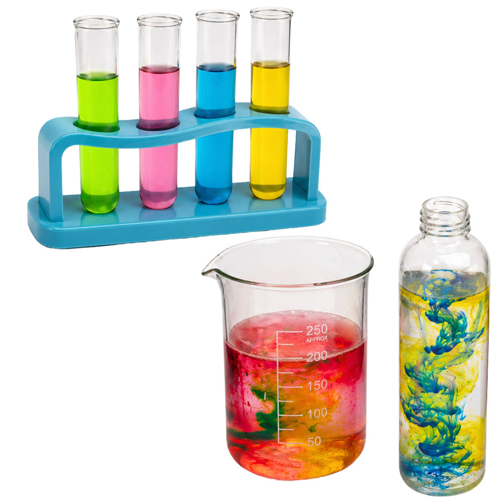 Vzdělávací chemická sada Malý chemik 14v1 s experimenty sopky