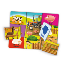 Vzdělávací hra angličtina pro předškoláky puzzle Malý objevitel – Trefl