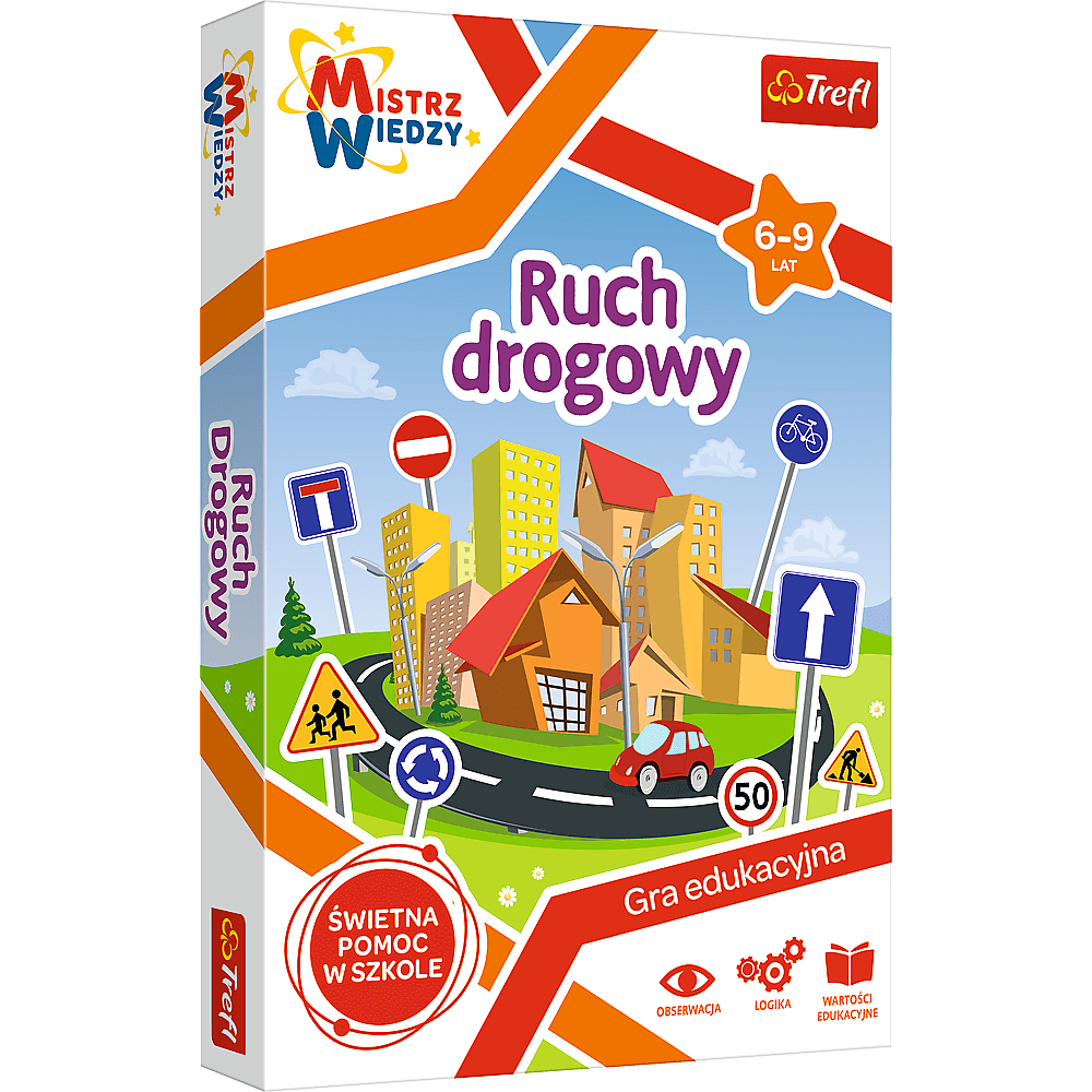 Vzdělávací hra Dopravní předpisy s kvízem a puzzle – Trefl