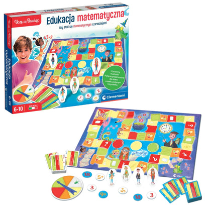 Vzdělávací hra matematika – Učím se hraním Clementoni