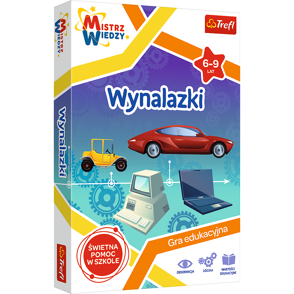 Vzdělávací hra o vynálezech Mistrz Wiedzy – Trefl