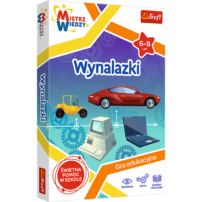 Vzdělávací hra o vynálezech Mistrz Wiedzy – Trefl