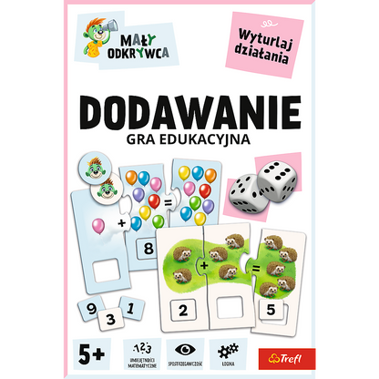 Vzdělávací hra sčítání pro předškoláky – Trefl 02805