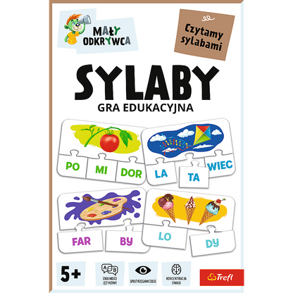 Vzdělávací hra Slabiky – pro předškoláky | Trefl