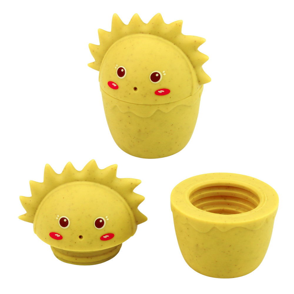 Vzdělávací hračky do koupele gumové figurky pastelové 6 ks