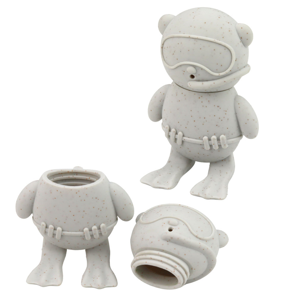 Vzdělávací hračky do koupele senzorické gumové figurky 4 ks