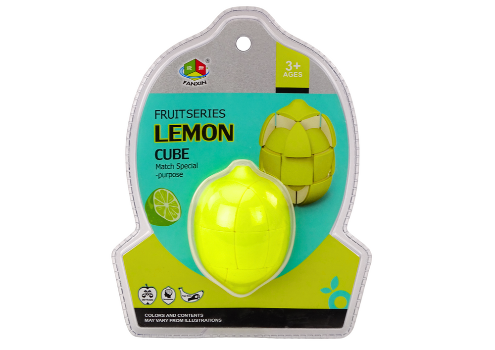 Vzdělávací puzzle citrón – logické kostky pro děti 3+
