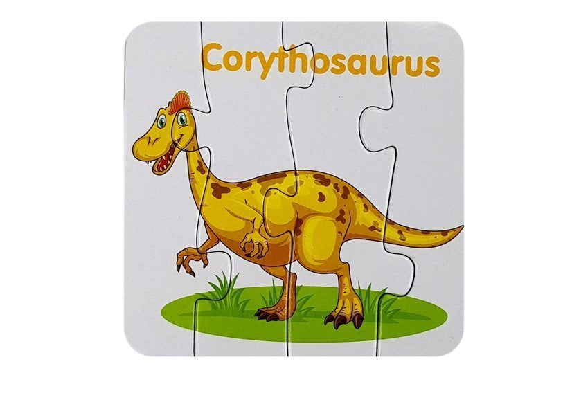 Vzdělávací puzzle Dinosauři s anglickými názvy 10 spojení