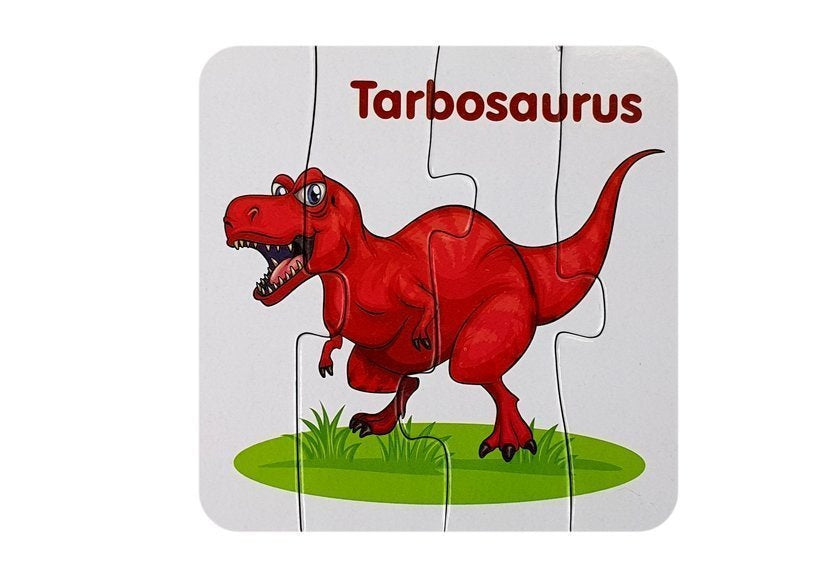 Vzdělávací puzzle Dinosauři s anglickými názvy 10 spojení