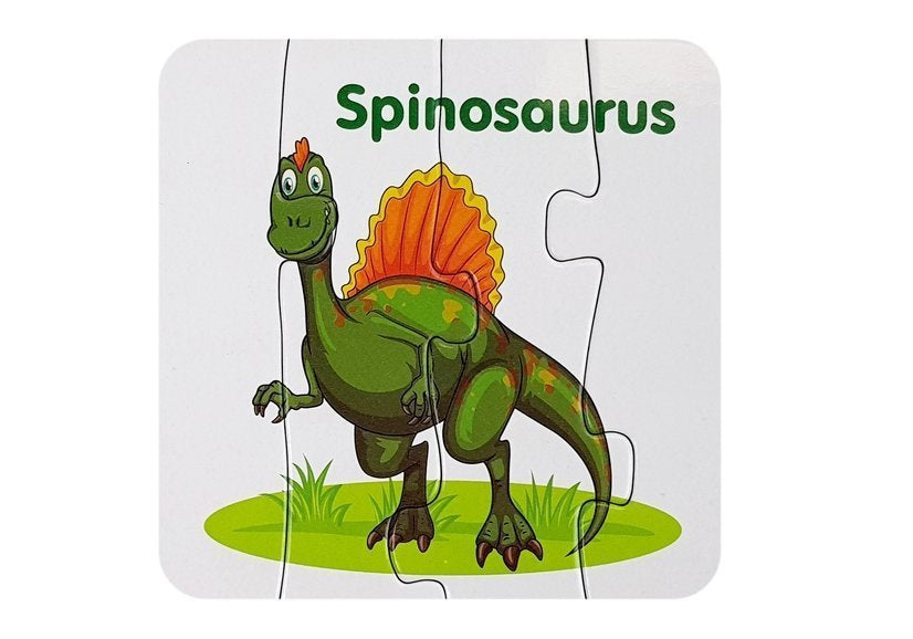 Vzdělávací puzzle Dinosauři s anglickými názvy 10 spojení