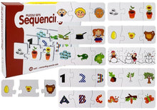 Vzdělávací puzzle Nauka spojování 10 párů s čísly a zvířátky