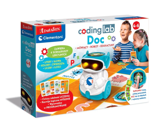 Vzdělávací robot Doc pro děti – Clementoni