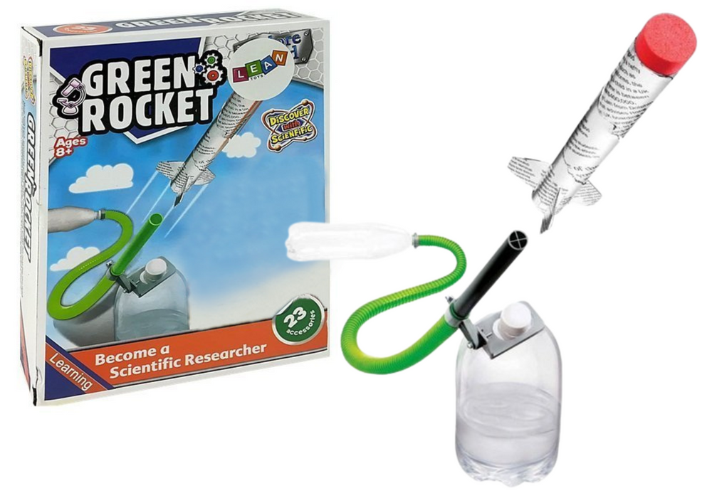 Vzduchová raketa DIY stavebnice se stlačeným vzduchem pro děti