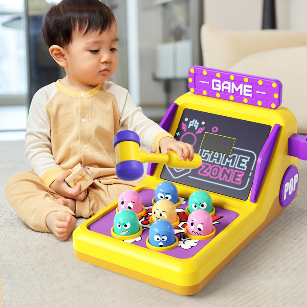 Whack A Mole hra s kladívkem – automat se světly a zvuky