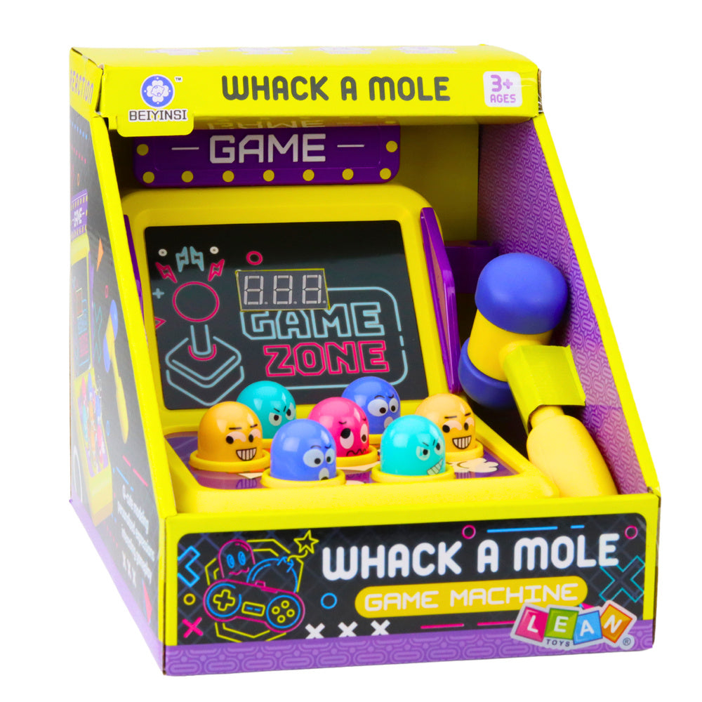 Whack A Mole hra s kladívkem – automat se světly a zvuky