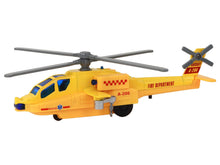 Záchranný helikoptér s pohonem – světly a zvuky | hliníkový