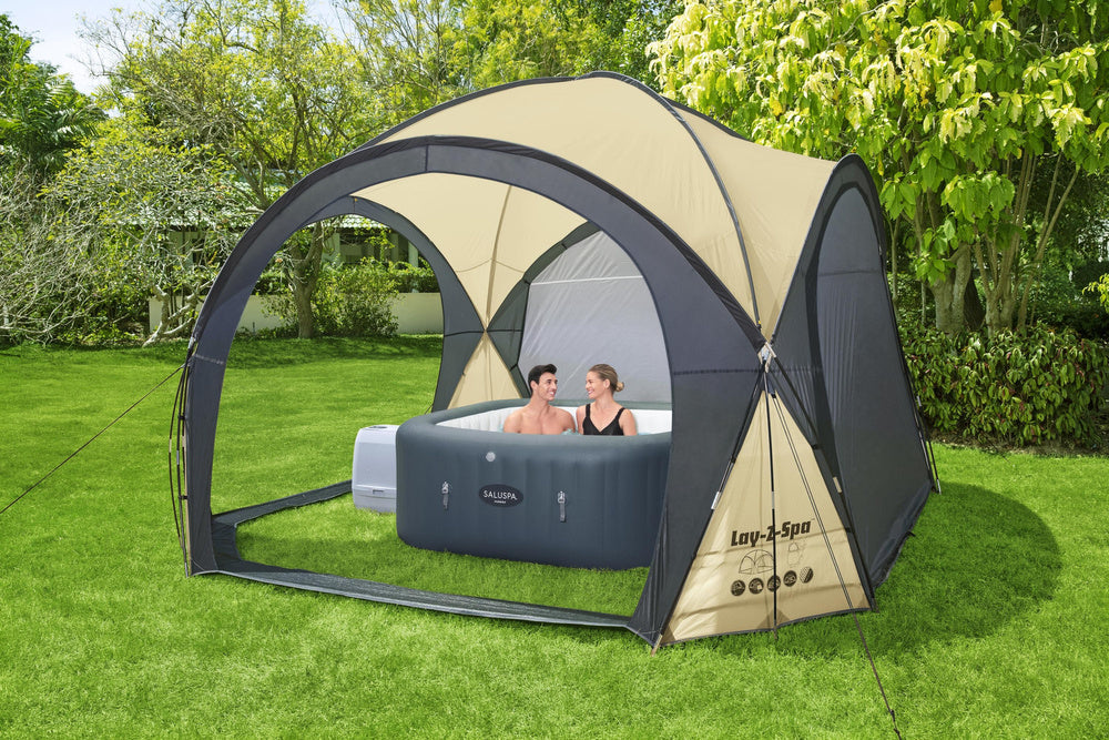 Zahradní altán k bazénu a vířivce 390x255 cm – Bestway