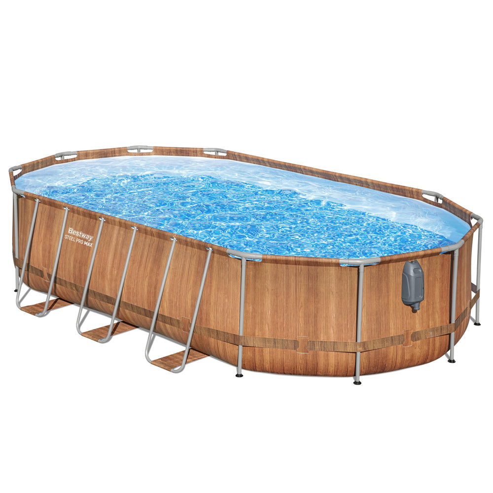 Zahradní bazén Power Steel Frame 610 x 366 x 122 cm – Bestway