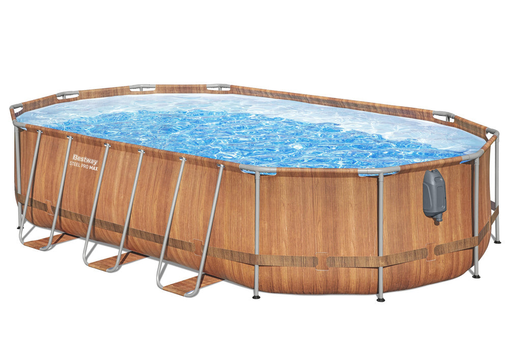 Zahradní bazén Power Steel Frame 610 x 366 x 122 cm – Bestway