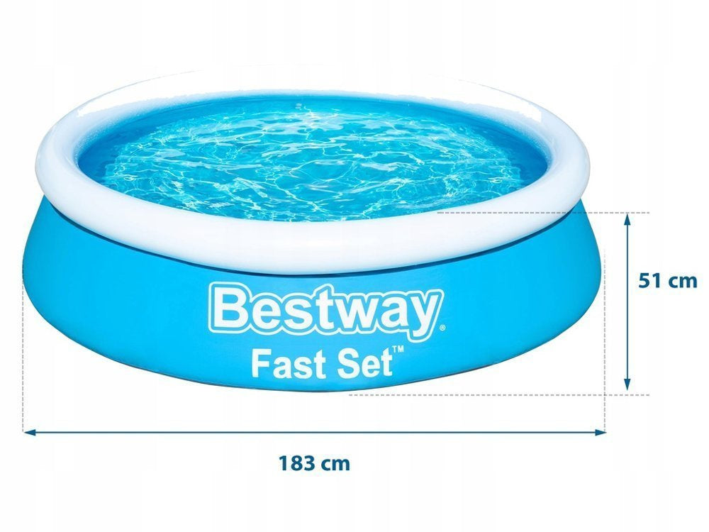 Zahradní bazén rozporový 183 x 51 cm s opravnou sadou – Bestway