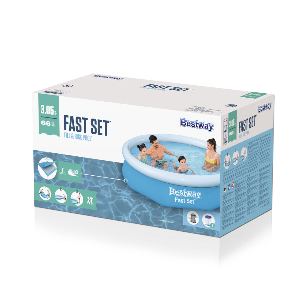 Zahradní bazén rozporový 305 x 66 cm s filtrací – Bestway