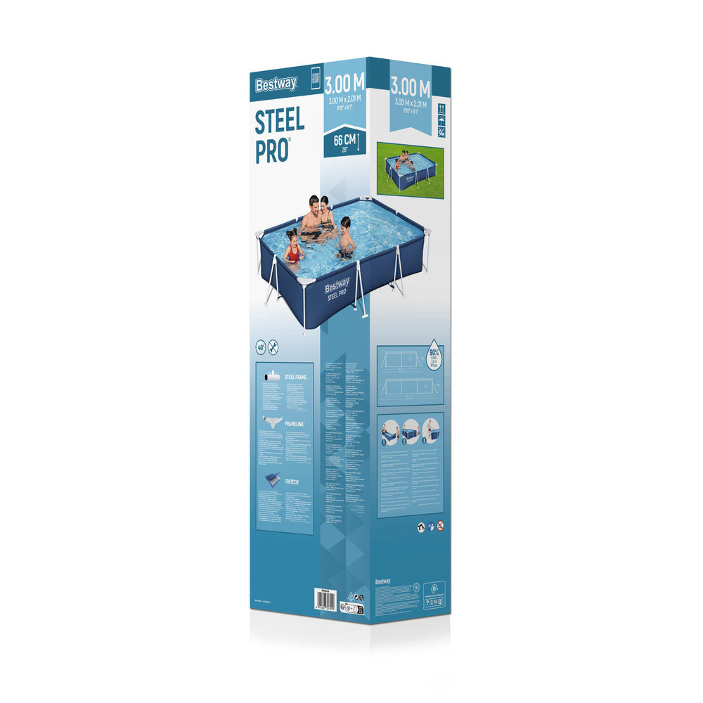 Zahradní bazén s konstrukcí 300x201x66 cm Bestway 56404