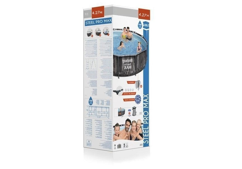 Zahradní bazén s konstrukcí 427 x 107 cm s pumpou – Bestway