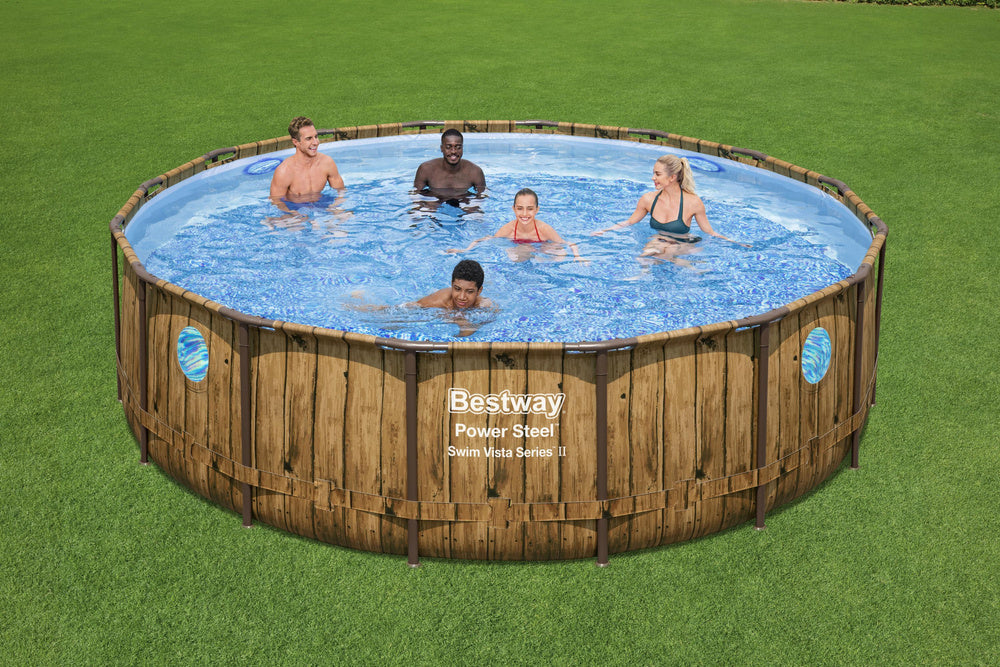 Zahradní bazén s konstrukcí 488 x 122 cm s pumpou – Bestway