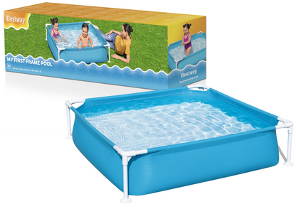 Zahradní bazén s rámem 122x122x30 cm – pro děti | Bestway