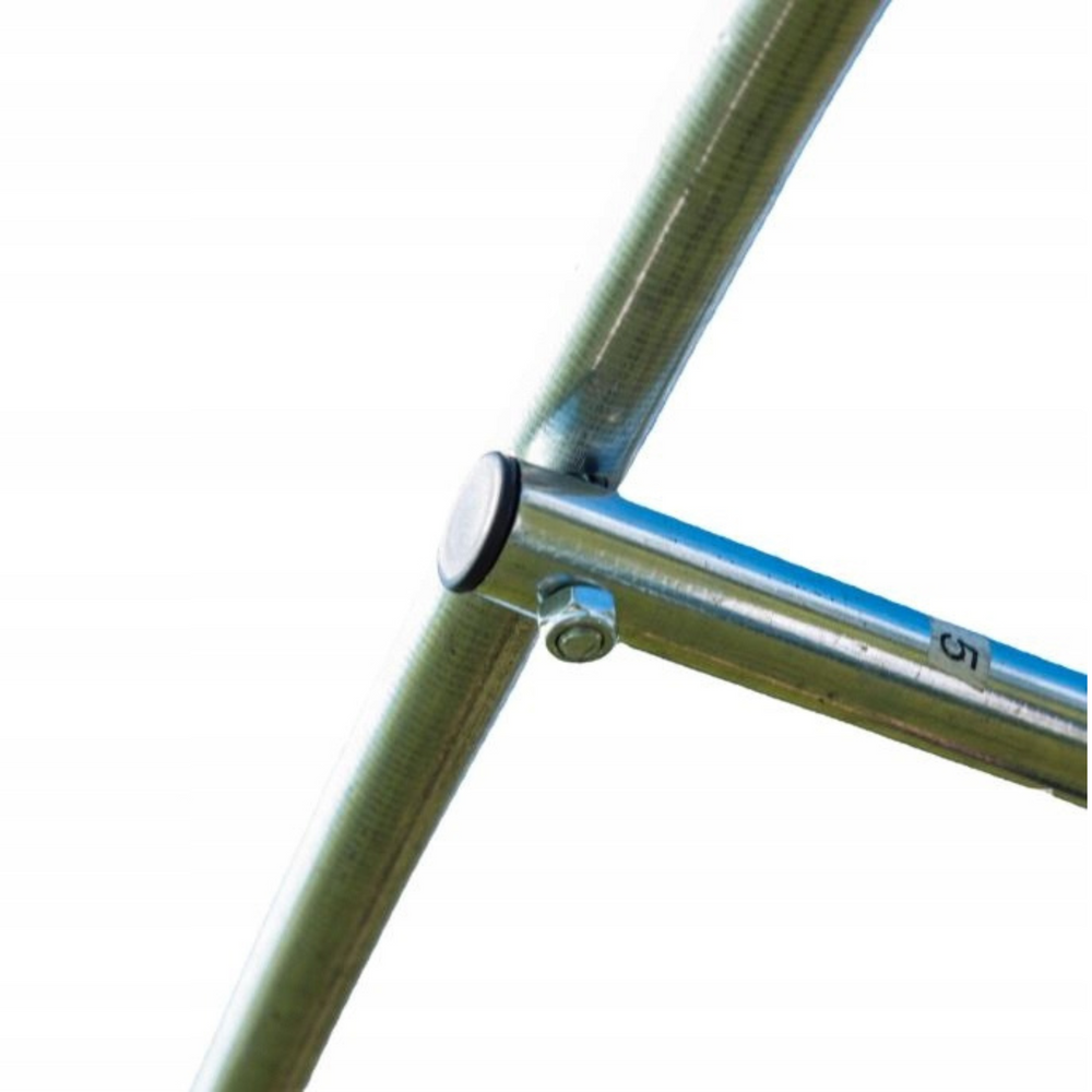 Zahradní fóliový tunel skleník 2x3m 6m2 se stěnami zelený