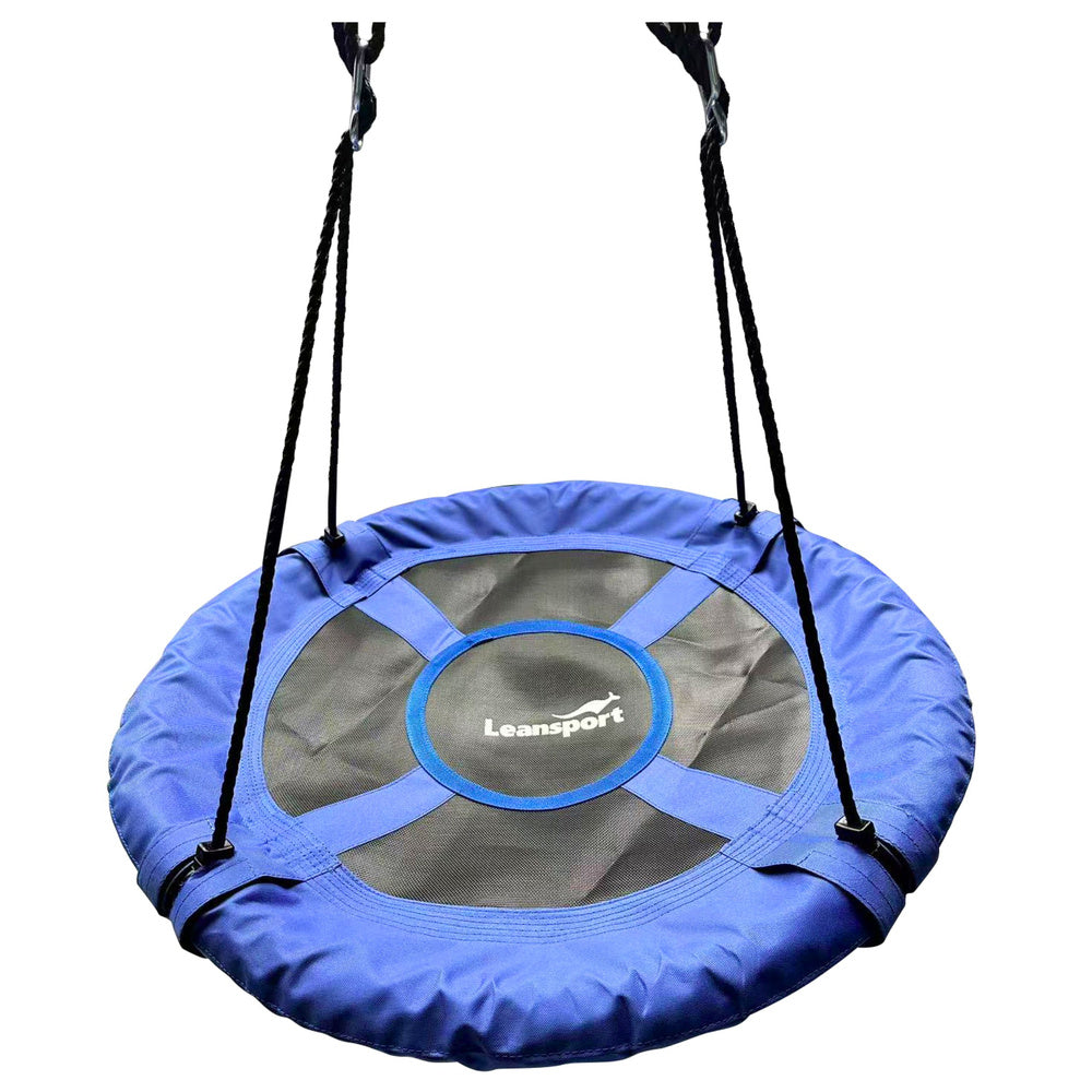 Zahradní houpačka čapí hnízdo – pro děti 80cm | modrá