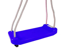 Zahradní houpačka plastová modrá pro děti od 3 let