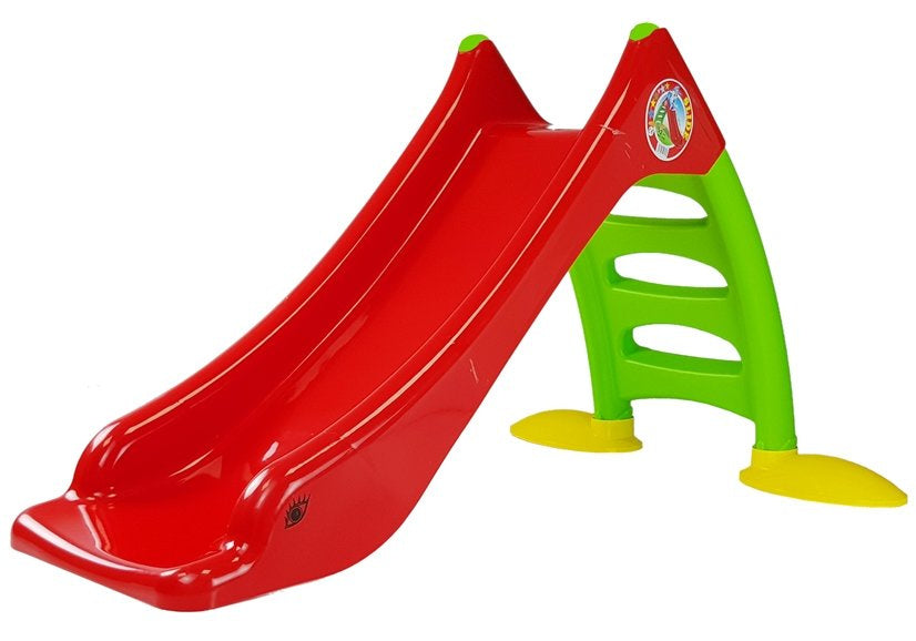 Zahradní skluzavka pro děti 424 zeleno-červená – 75 cm