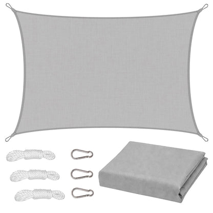 Zahradní sluneční plachta 300×400 cm – šedá