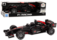 Závodní auto F1 s pohonem 1:10 se světly a zvuky černé