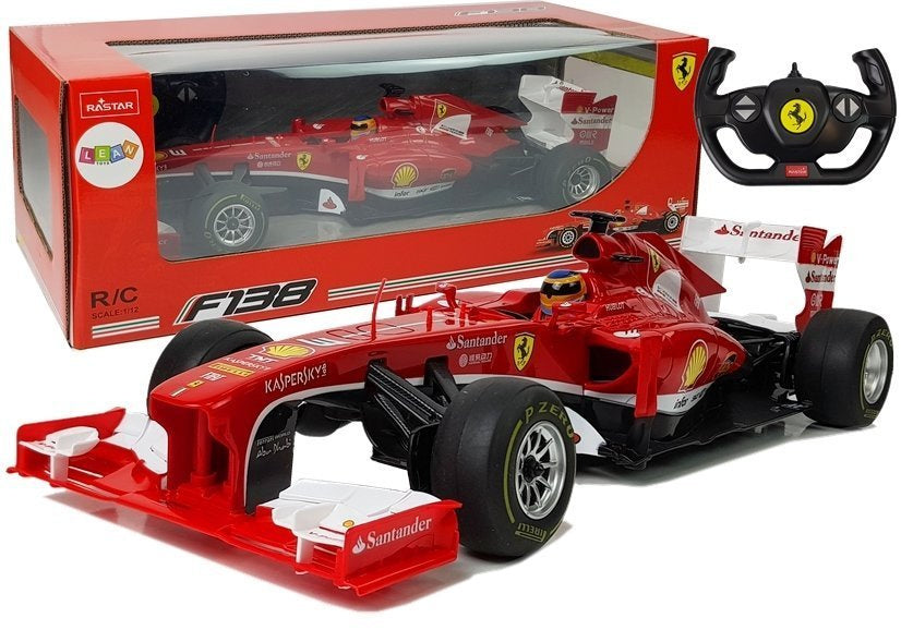 Závodní auto Formule 1 na dálkové ovládání Ferrari F138 červené