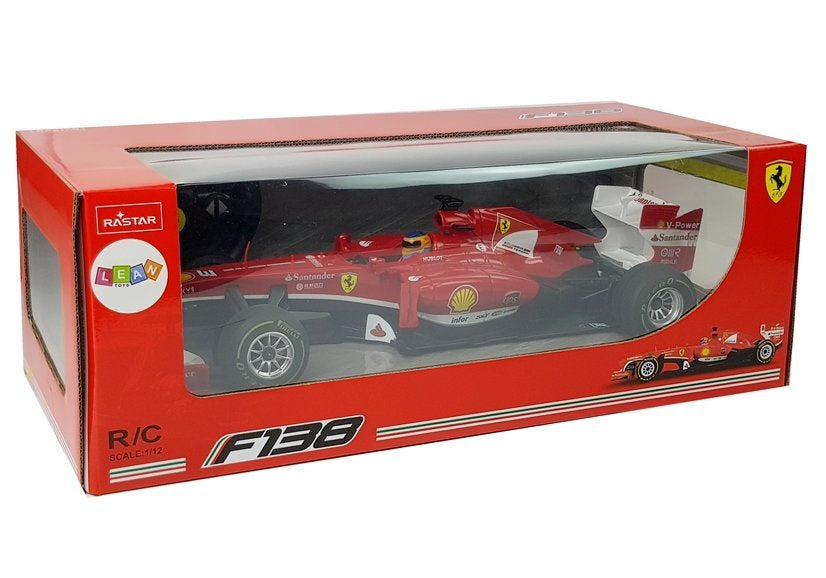Závodní auto Formule 1 na dálkové ovládání Ferrari F138 červené