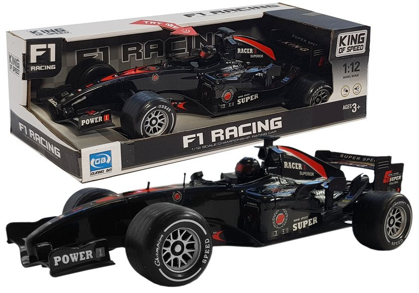 Závodní auto formule se zvuky a světly měkké gumy 32 cm