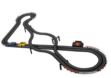 Závodní dráha s 2 autíčky 1:64 – 530 cm s ovladači