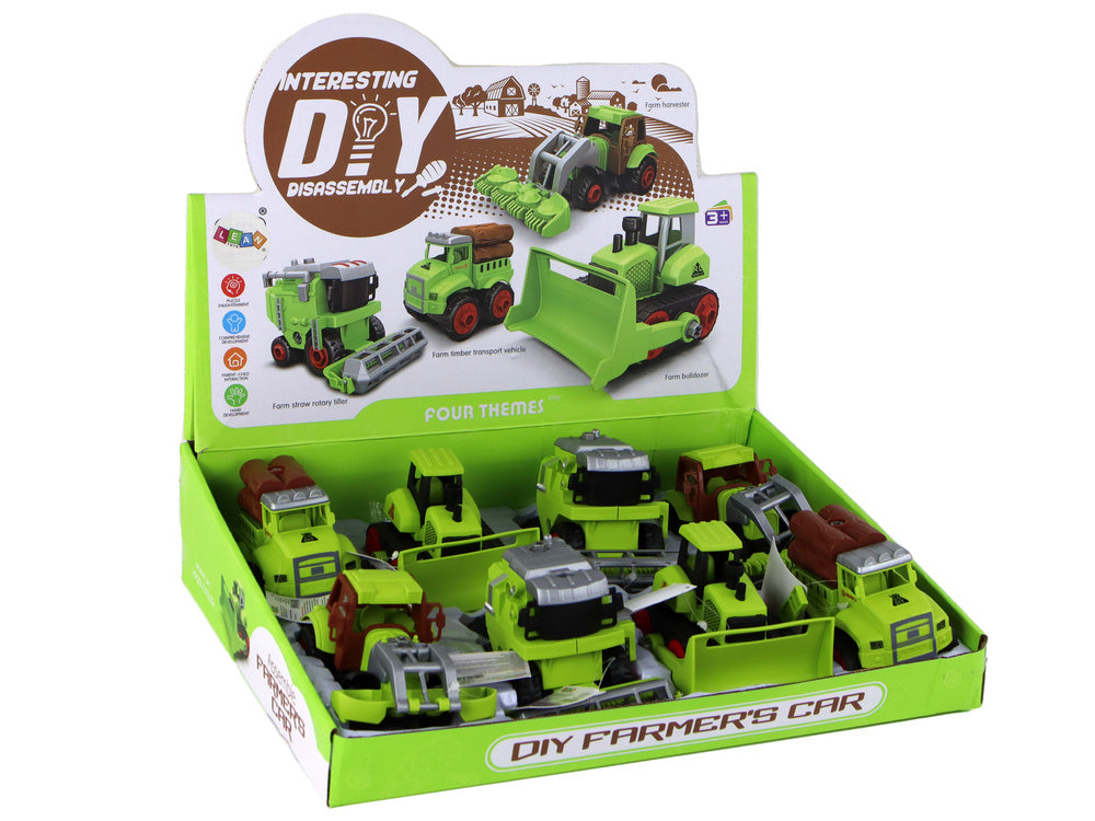 Zemědělské vozidlo DIY – k sestavení se šroubovákem