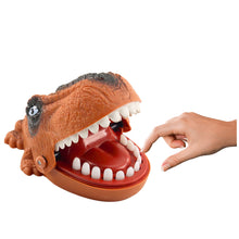 Zručnostní hra kousající dinosaurus pro děti od 3 let hnědý