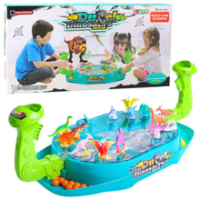 Zručnostní hra Piłkozaury – střílení dinosaurů s joysticky